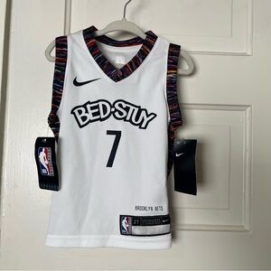 Outerstuff NBA Infants Toddler Jersey Durant #7 Black White 2T Athletic Bed-Stuy